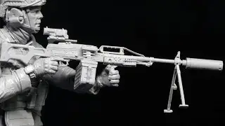 SPECIAL FORCES Machine Gunner 