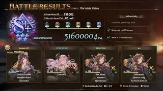 GBF relink 15M Honor Rosetta vs Lucilius
