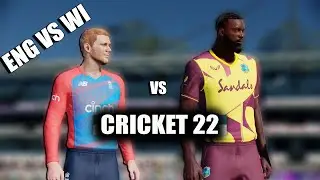 CAN ENGLAND STOP WEST INDIES 🏏🙄  || CRICKET 22 ENG VS WI 🏏🙈 || CRICKET 22 PS5 GAMEPLAY😍🐬
