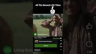 Why is the Chosen showing on an LDS platform?