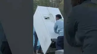 Refrigerator removal with Stand Up Guys! #suglife