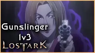 Lost Ark - Gunslinger pvp 1v3 #21