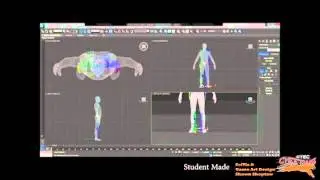 3Ds Max Human Skin for animation