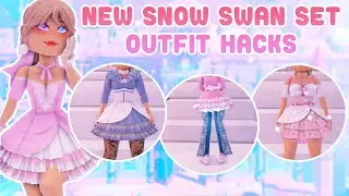 NEW SNOW SWAN Set Outfit Hacks You Need To Try Royale High New Update