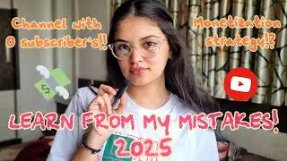 How to start a channel with 0 subs | Learn from my mistakes | Google AdSense | Anshika Maheshwari |