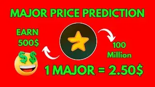 Major Price Prediction | Bitget Pre Market Price | 1 Major = 2.50$🤑