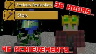 Becoming The First Minecraft Player To EVER 100% It's Craziest Version | CRAFTMINE