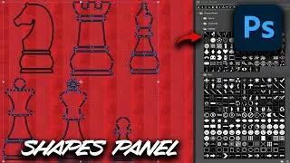 Photoshop Shapes Panel - How To