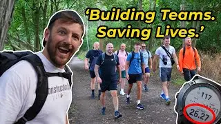 Trekking a Marathon Through London! | Get Construction Talking Campaign