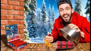 PALIM  NAJJAČE PETARDE ISPOD LONCA!