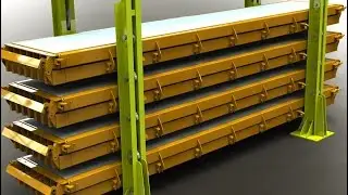 Пакетировщик СМЖ-249 с металлоформами плит ПК
