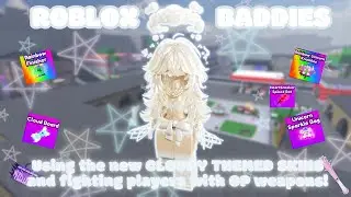 ROBLOX BADDIES ✰ Using the NEW CLOUDY THEMED SKINS!️‍🌈☁️