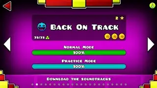 Back On Track all coin 100% | Geometry Dash#2