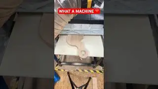Axminster Professional Drum Sander in Action 🤩❤️👍 #woodworking #sanding