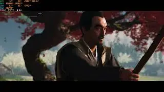 Ghost of Tsushima DIRECTOR'S CUT PC Frame rate test 4K RTX 4090 with R7 5800X