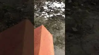 Подготавливаем кирпич к кладке в печь