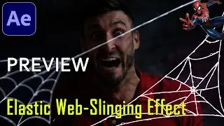 Preview - After Effects Tutorial: Make a Realistic, Elastic Spider Web