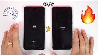 6GB Zenfone Max Pro M1 VS Redmi Note 5 Pro - Speedtest Comparison [AFTER OREO 8.1 UPDATE ]