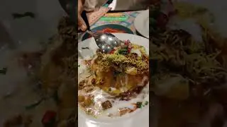 Raj kachori at Andaaaz restaurant, JM road #food #punefoodie #foodie #mumbai #rajkachori #chaat