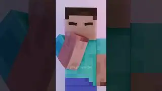 Steve mewing 😂❤️ (Minecraft Animation) #shorts #minecraft