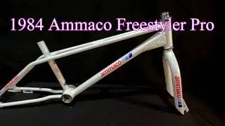 1984 Ammaco Freestyler Pro BMX Frame