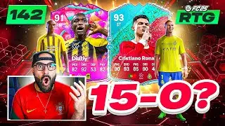 CAN I GO 15-0 WITH 93 CR7 & 91 DIABY! FC 25 ULTIMATE TEAM RTG