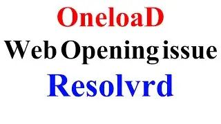 oneload  Web Opening issue & oneload issue Resolvrd // im Zakria