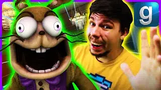 Gmod FNAF | Glitchtrap Gets Hunted Down By MrBeast!