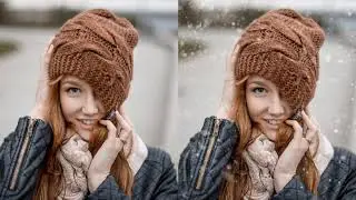 Обработка зимних фотографий