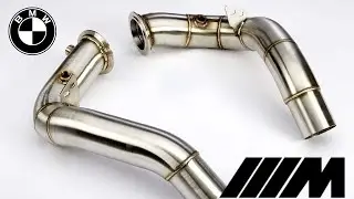Heat Wrapping VRSF Downpipes on my BMW M6 Gran Coupe