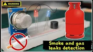 Smoke detection alarm with MQ2 Smoke detection Sensor || Arduino projects