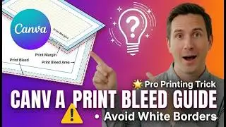 Print Bleed Guide in Canva | Step-by-Step Tutorial