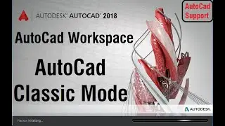 AutoCad workspace/How to set AutoCad classic mode/2019,2020 II Hindi-Urdu