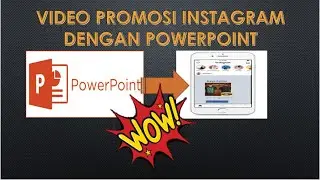 membuat video  promosi produk dengan powerpoint, Free Template PPT