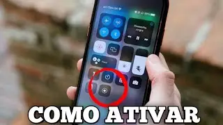Como ativar o gravador de tela no iPhone!