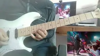 Bon Jovi - Livin' on a prayer guitar solo cover
