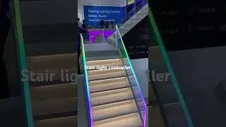 PIR motion sensor stair light controller is on exhibiting, we’re waiting for you!#stairledcontroller