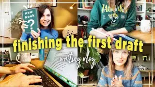 I Finished The First Draft Of My New Book (and got a proof copy) 🖋️ writing vlog october 2023