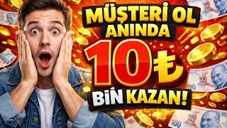 10.000₺ KAZANDIM HEMEN ÇEKTİM  İNTERNETTEN PARA KAZANMA 2026