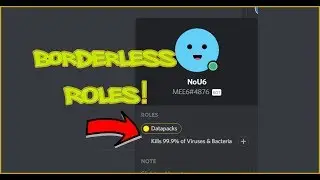 Borderless roles in Discord: Discord Tutorial