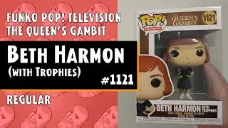 Funko Pop Television - The Queen's Gambit - Beth Harmon with Trophies 1121 // Just One Pop Showcase