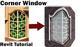 Revit Tutorial - Corner Window (Family)