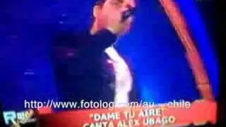 Alex Ubago en programa Rojo en chile
