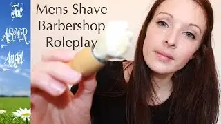ASMR Role Play - Men's Shave Barber Shop