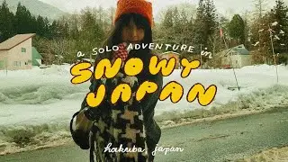 a solo snow adventure ✿ hakuba, japan