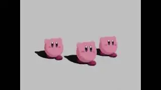 kirby dancing but severely loud