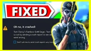 Fix Rainbow Six Siege Crashing on PC 🔧 | Random Crashes, Freezes & Startup Issues fix