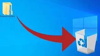 Что будет если удалить папку ProgarmData в Windows10