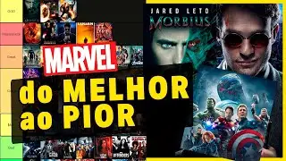 TIERLIST dos filmes e séries da MARVEL | MCU, Netflix e Disney+
