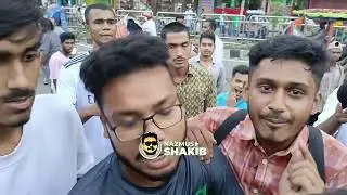 সাকিবরে বাসায় রাখেন বাসায়- মিরপুরে না! আমি বু'লেট খেয়েছি সাকিব ভক্তদের দেখালো ছাত্ররা